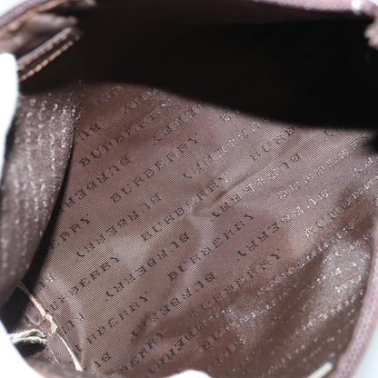 Burberry Nova check Pochette Canvas, BEIGE, CANVAS, Clutche & pouche