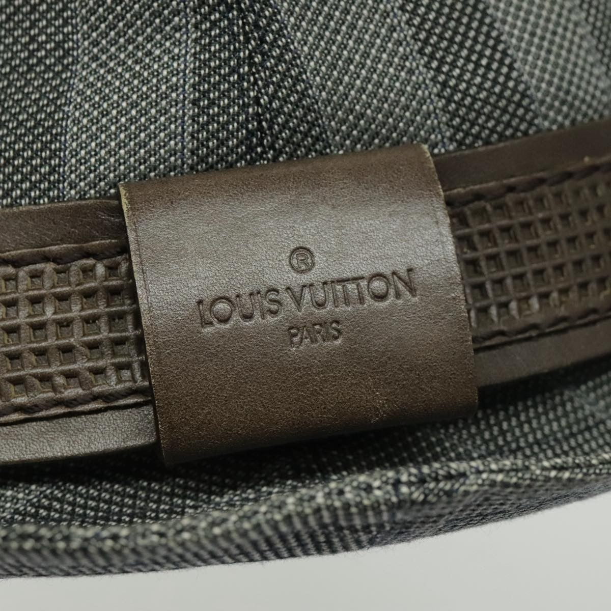 Louis Vuitton LV Graphical Hat Cotton, GRAY, COTTON, Head accessory