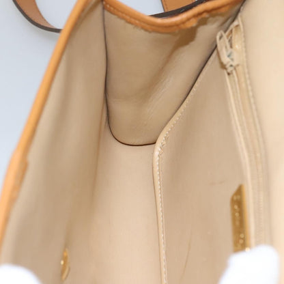 Christian Dior CD Shoulder bag Leather, BEIGE, LEATHER, Shoulder bag