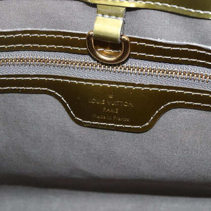 Louis Vuitton Wilshire Handbag Monogram Vernis, GREEN, PATENT_LEATHER, Handbag