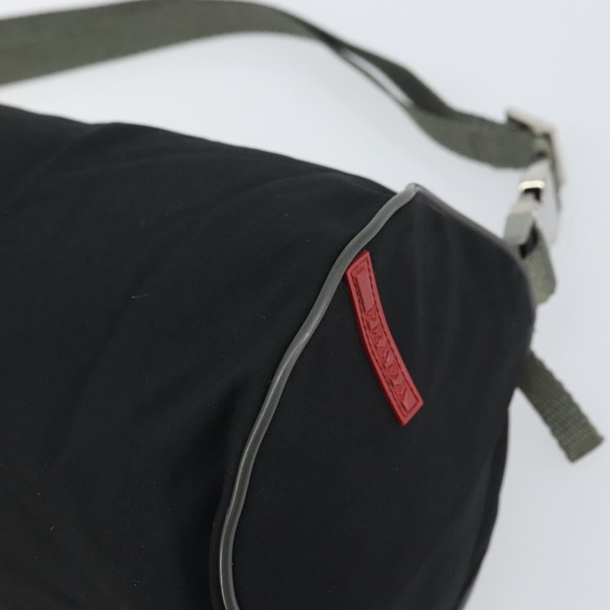 Prada Vintage Sport Shoulder bag Nylon, BLACK, NYLON, Shoulder bag