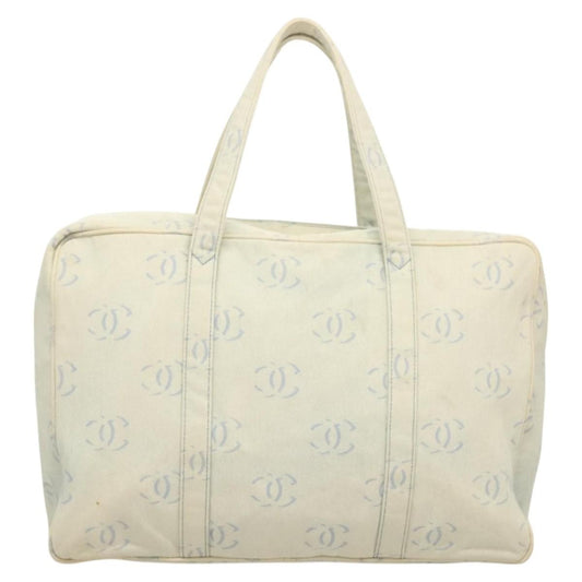 Chanel Zip Around Travel Bag Denim, BLUE, DENIM_JEANS, Travel bag