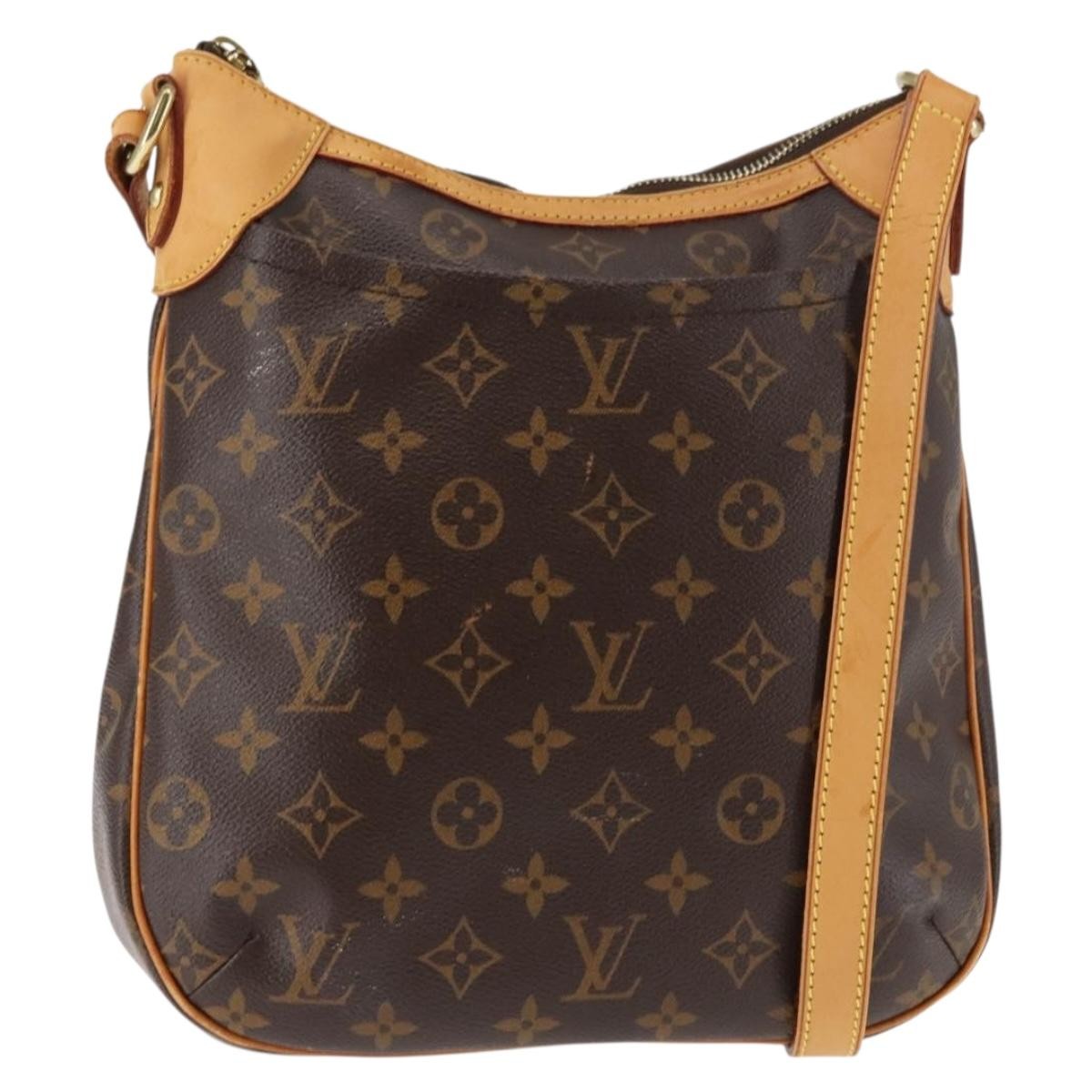 Louis Vuitton Odeon Handbag Monogram Canvas, BROWN, CANVAS, Shoulder bag