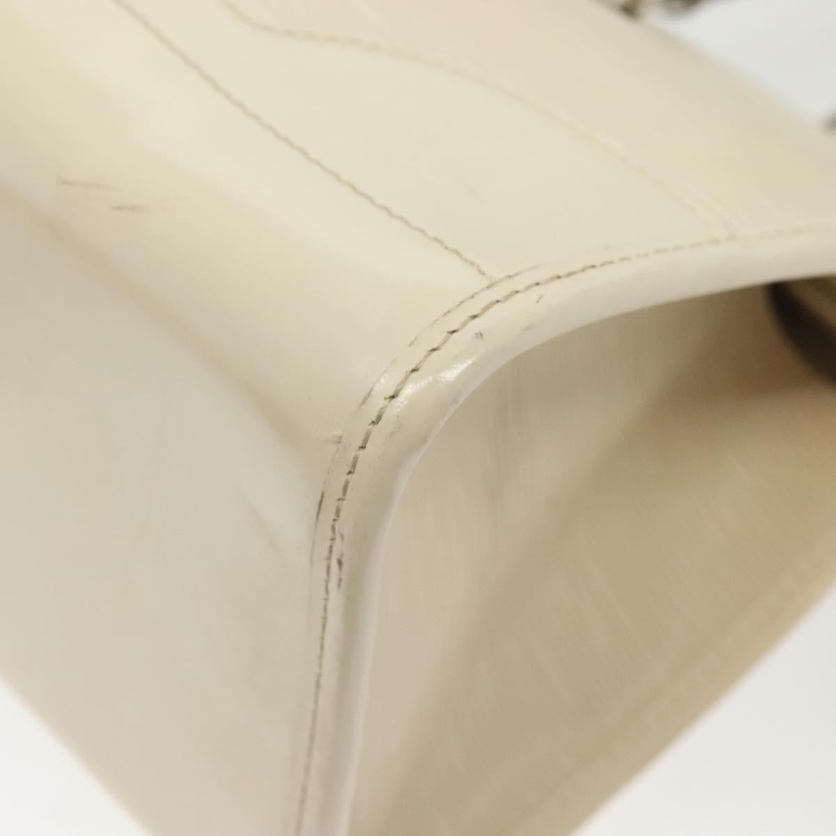 Louis Vuitton Madeleine Handbag Epi Leather, WHITE, LEATHER, Handbag