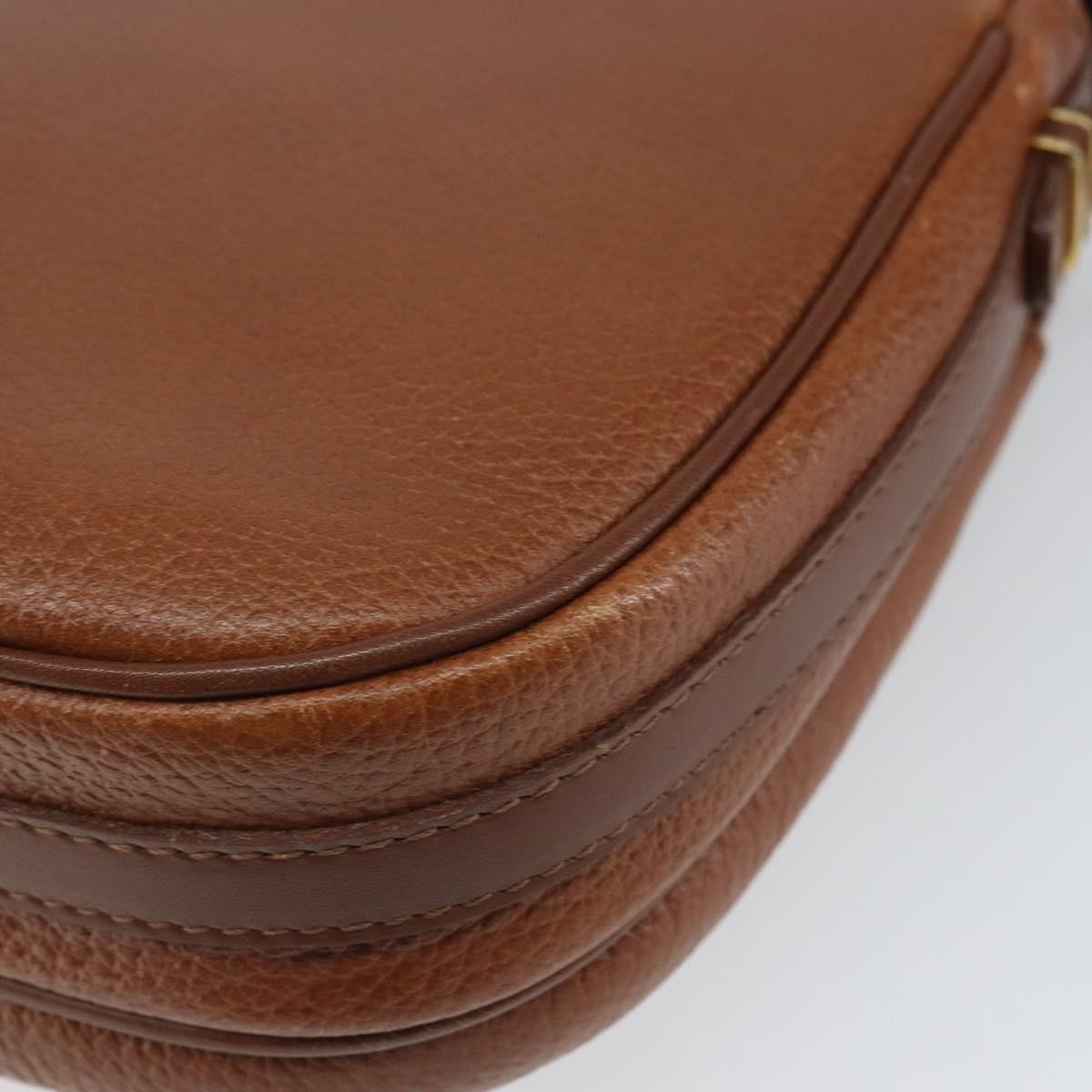 Burberry Vintage Shoulder Bag Leather, BROWN, LEATHER, Shoulder bag