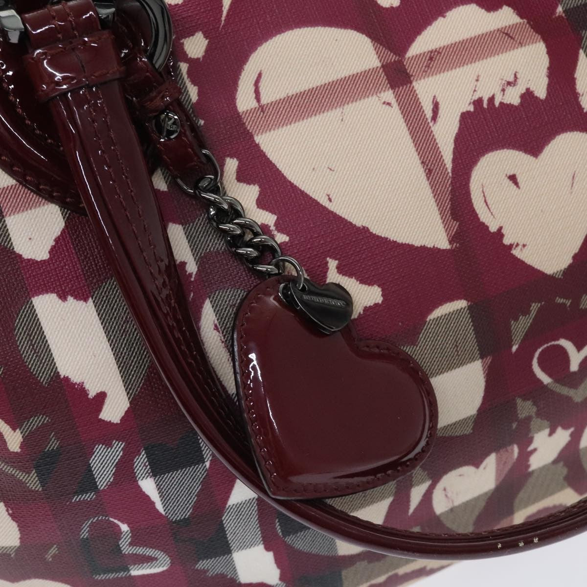 Burberry Open Tote Printed Canvas, BEIGE, CANVAS, Tote bag
