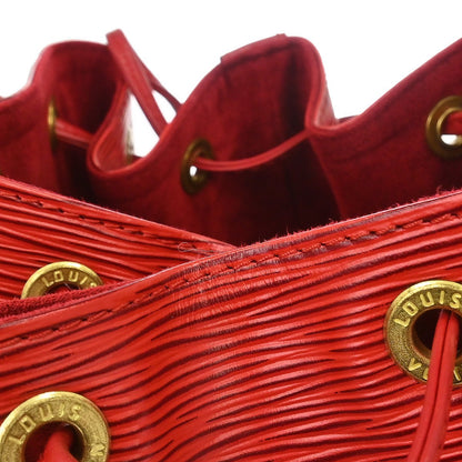 Louis Vuitton Noe Handbag Epi Leather, Red, Leather, Shoulder Bag