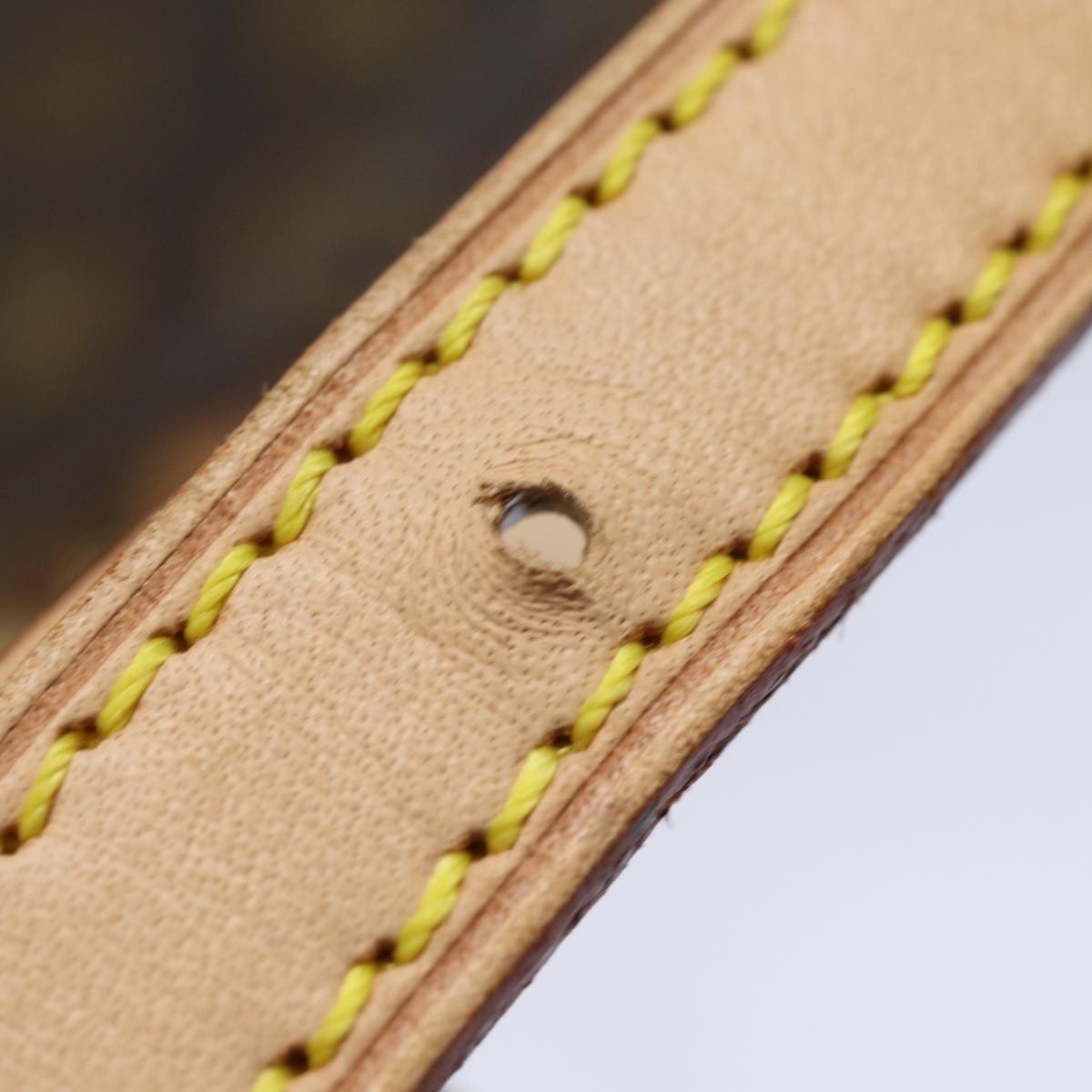 Louis Vuitton Drouot Handbag Monogram Canvas, BROWN, CANVAS, Shoulder bag