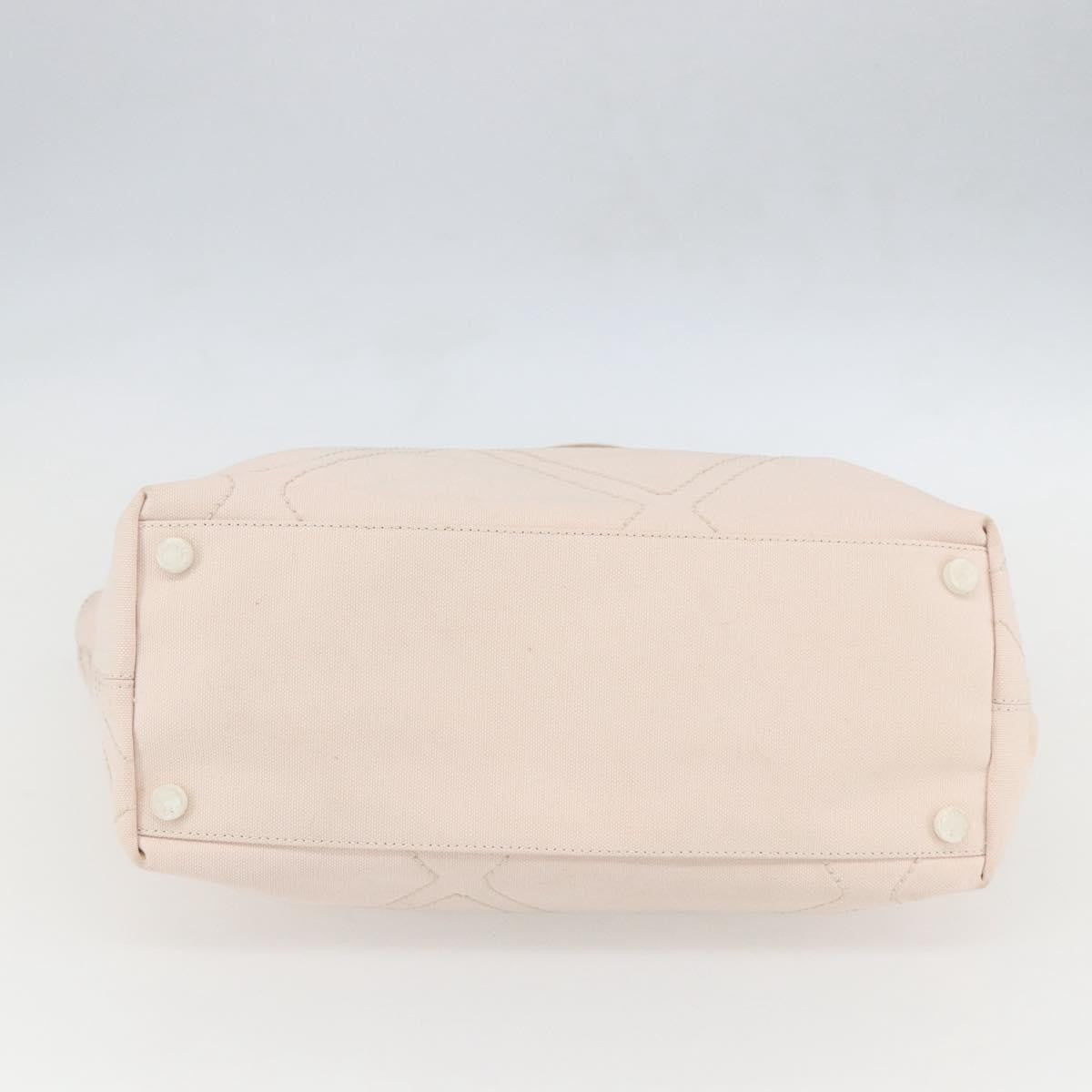 Chanel Vintage Cruise Line No.5 Tote Quilted Canvas, PINK, CANVAS, Tote bag