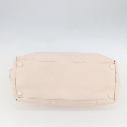 Chanel Vintage Cruise Line No.5 Tote Quilted Canvas, PINK, CANVAS, Tote bag