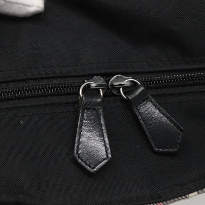 Burberry Nova Check Tote Nylon, BLACK, NYLON, Tote bag