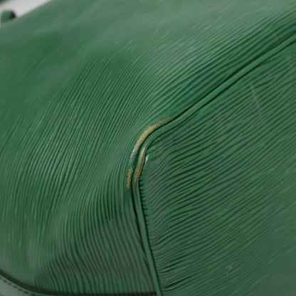 Louis Vuitton Petit Noe Handbag Epi Leather, GREEN, LEATHER, Handbag