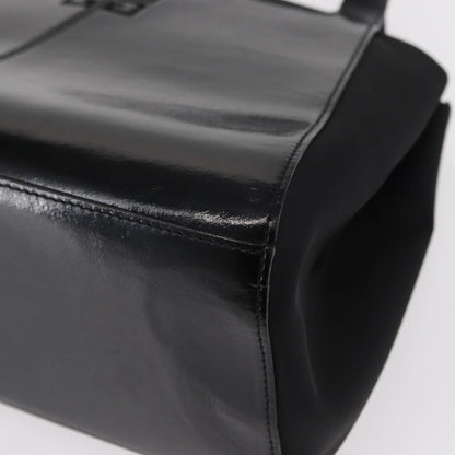Givenchy Vintage Handbag Leather, BLACK, LEATHER, Handbag