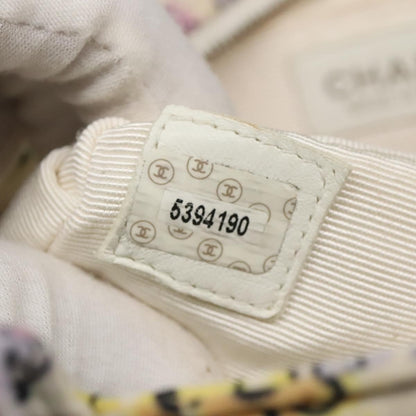 Chanel Vintage Camellia Tote Printed Nylon, MULTICOLOUR, NYLON, Tote bag