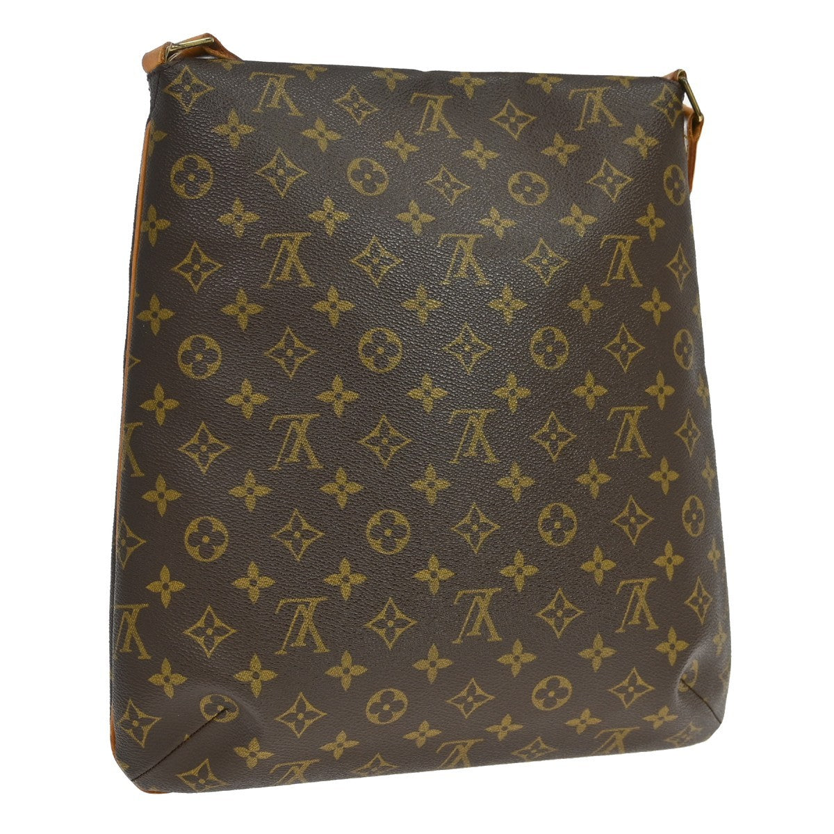 Louis Vuitton Musette Salsa Handbag Monogram Canvas, Brown, Canvas, Shoulder Bag