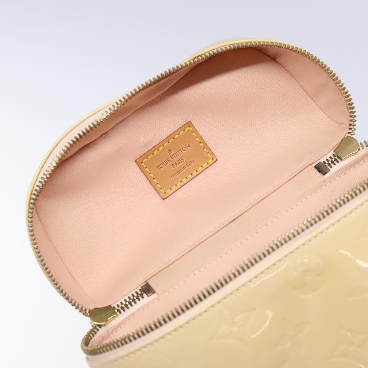 Louis Vuitton Sullivan Handbag Monogram Vernis, BEIGE, PATENT_LEATHER, Handbag
