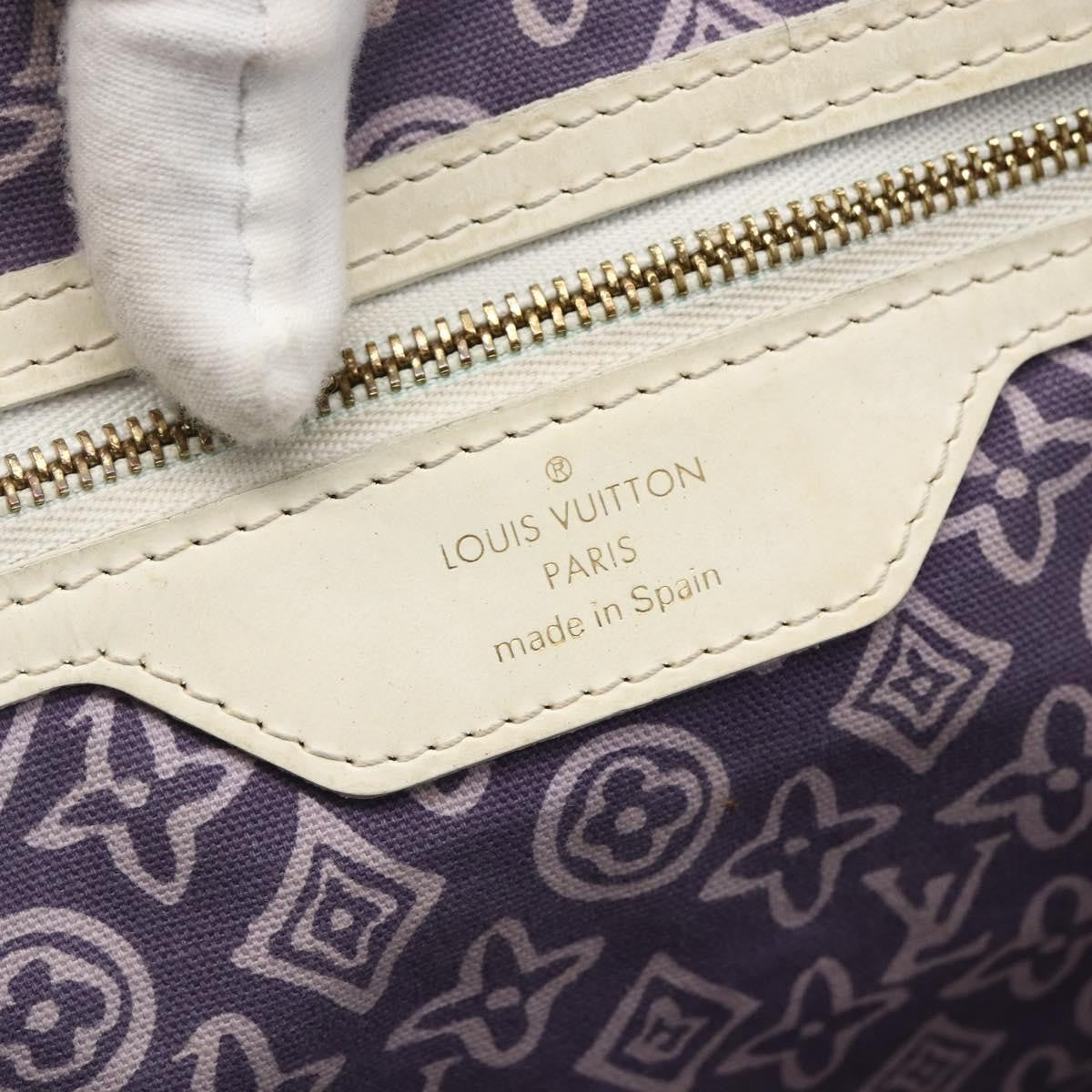 Louis Vuitton Tahitienne Cabas Canvas, PURPLE, CANVAS, Tote bag