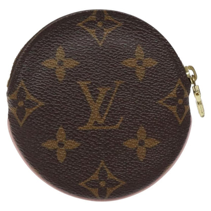 Louis Vuitton Round Coin Purse Limited Edition Monogram Canvas, BROWN, CANVAS, Wallets