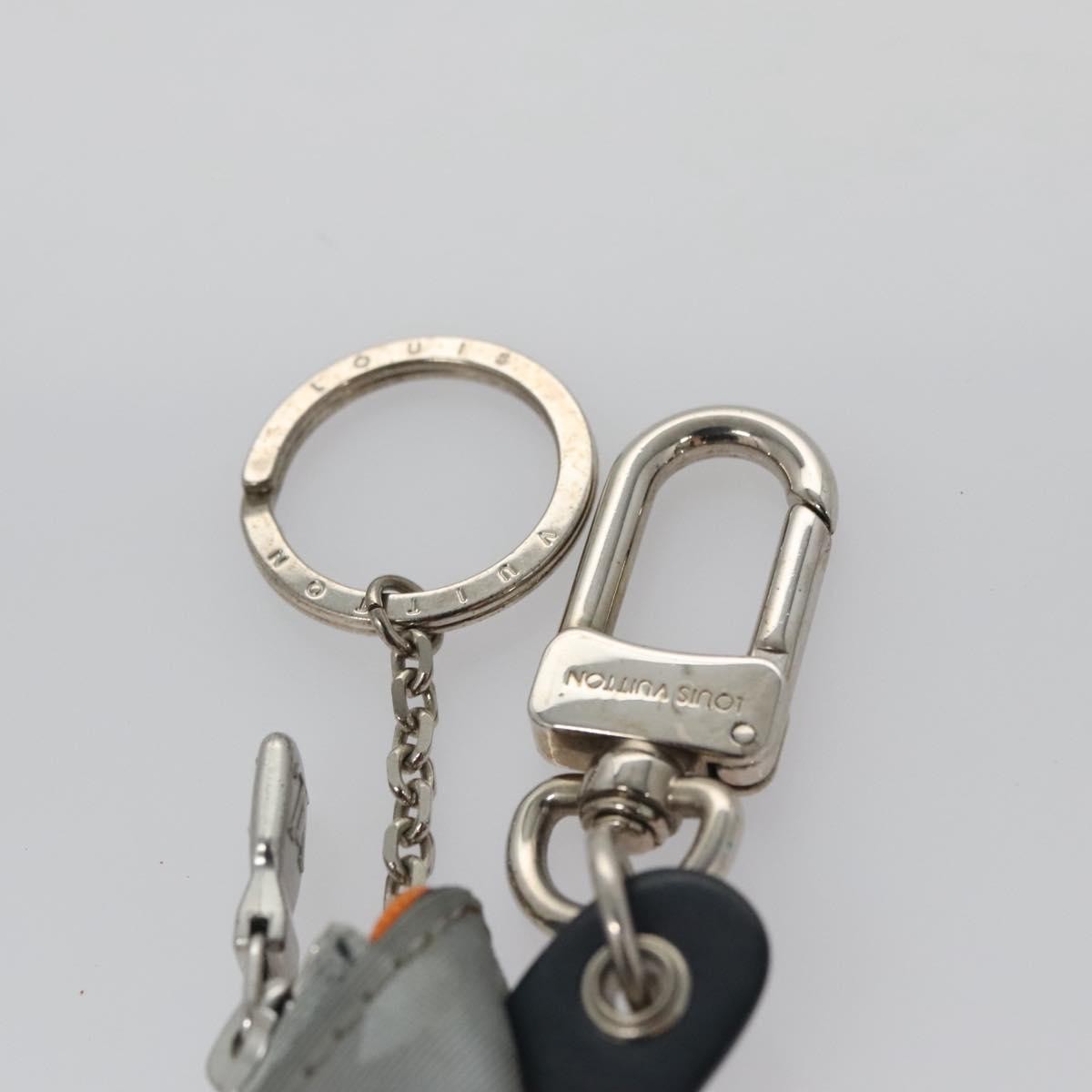 Louis Vuitton Porte cles satellite Canvas, Silver, Canvas, Charm