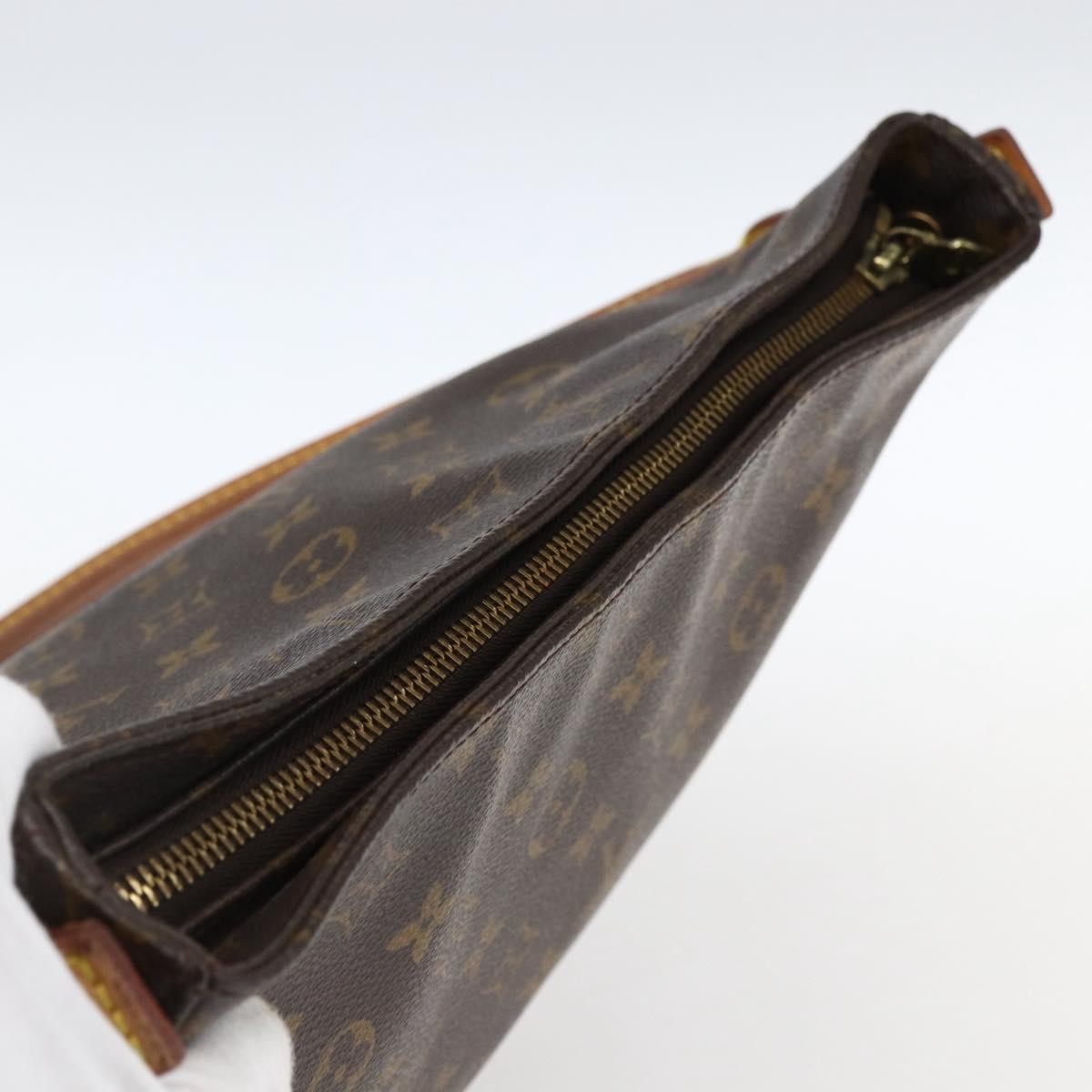 Louis Vuitton Looping Handbag Monogram Canvas, BROWN, CANVAS, Shoulder bag