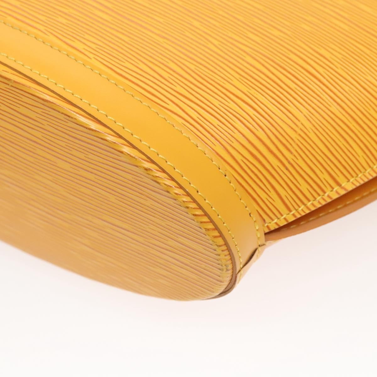 Louis Vuitton Saint Jacques Handbag Epi Leather, YELLOW, LEATHER, Handbag