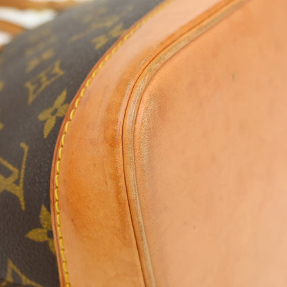 Louis Vuitton Alma Handbag Monogram Canvas, Brown, Canvas, Handbag