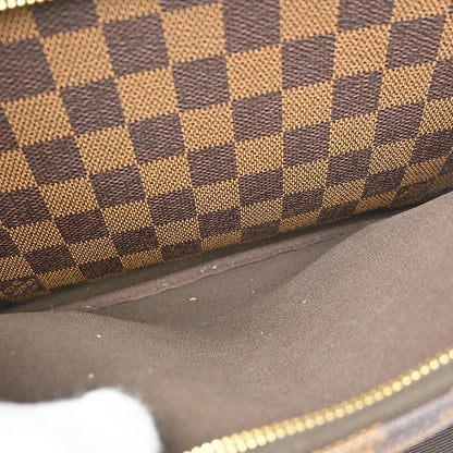 Louis Vuitton Melville Messenger Bag Damier, BROWN, CANVAS, Shoulder bag