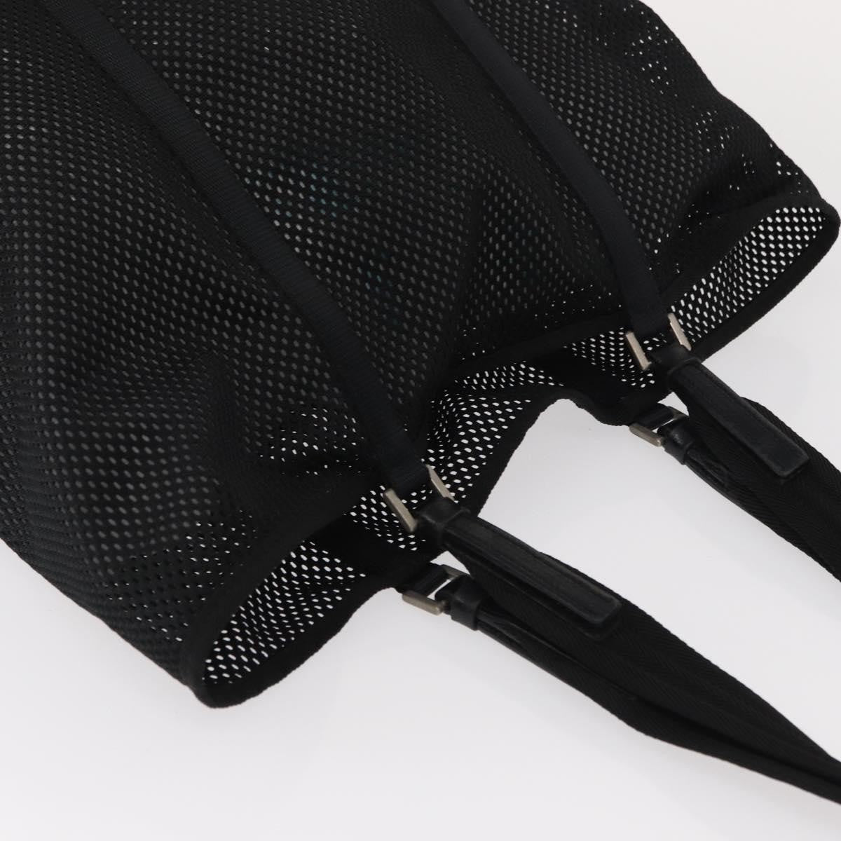 Prada Vintage Tote Nylon, BLACK, NYLON, Tote bag