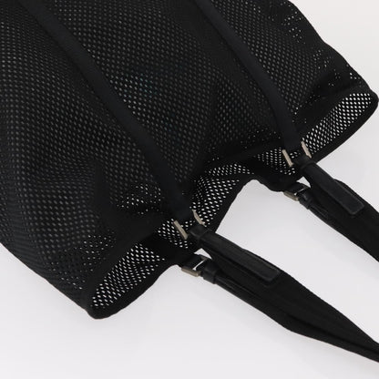 Prada Vintage Tote Nylon, BLACK, NYLON, Tote bag