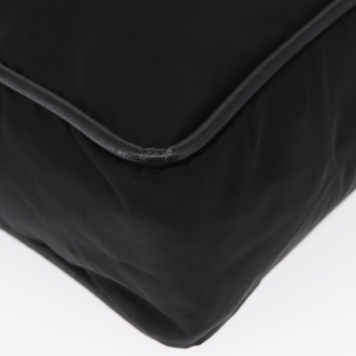 Celine Vintage Shoulder Bag Nylon, BLACK, NYLON, Shoulder bag