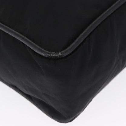 Celine Vintage Shoulder Bag Nylon, BLACK, NYLON, Shoulder bag