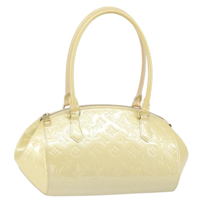 Louis Vuitton Sherwood Handbag Monogram Vernis, BEIGE, PATENT_LEATHER, Handbag