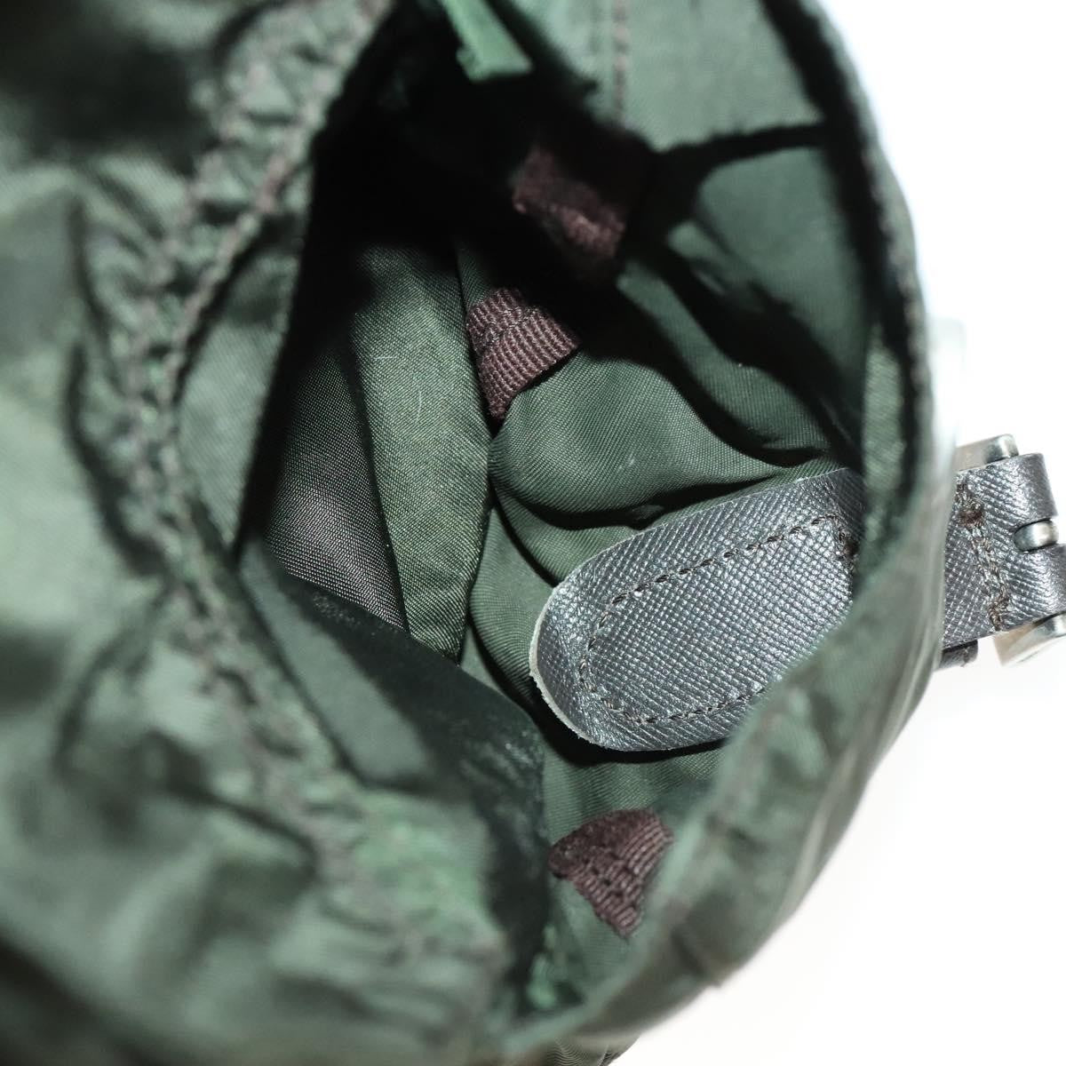 Prada Sac à dos Re-nylon nylon, KHAKI, NYLON, Backpack