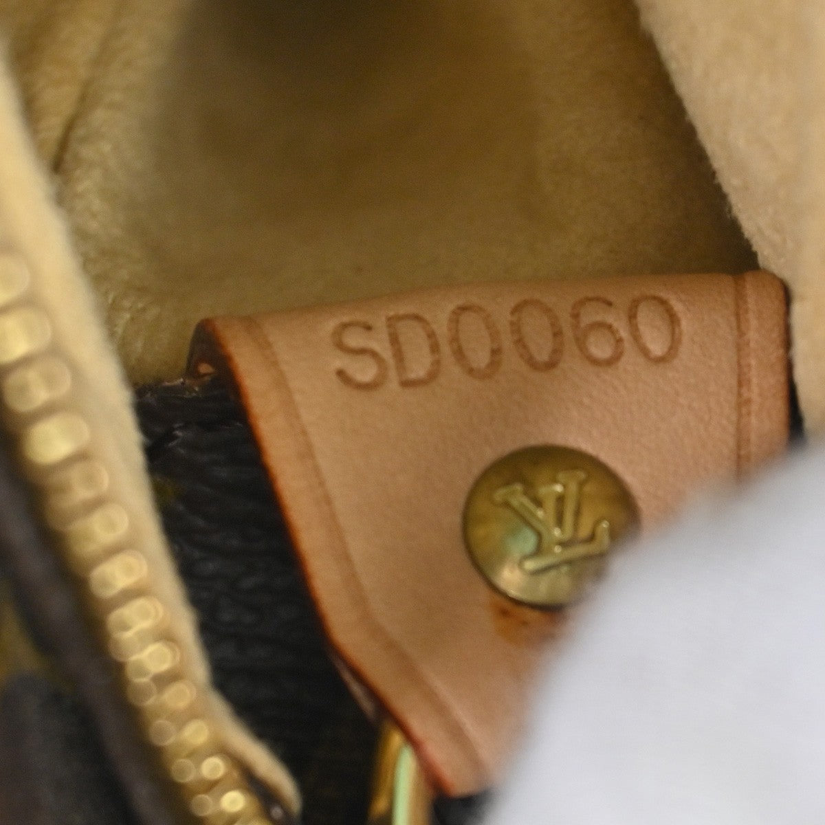 Louis Vuitton Looping Handbag Monogram Canvas, BROWN, CANVAS, Shoulder bag