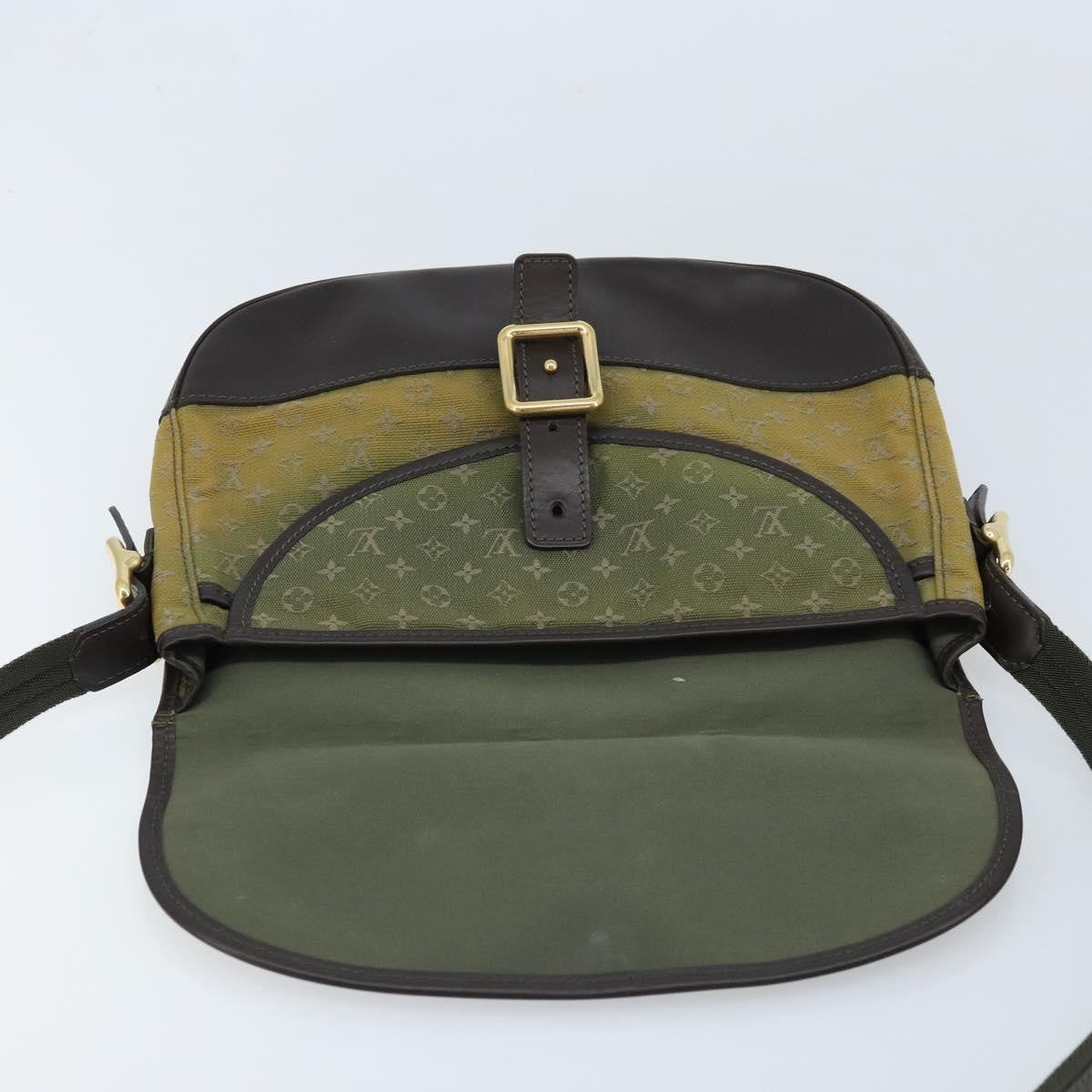 Louis Vuitton Marjorie Handbag Mini Lin, KHAKI, CANVAS, Shoulder bag