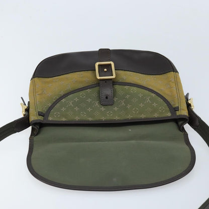 Louis Vuitton Marjorie Handbag Mini Lin, KHAKI, CANVAS, Shoulder bag