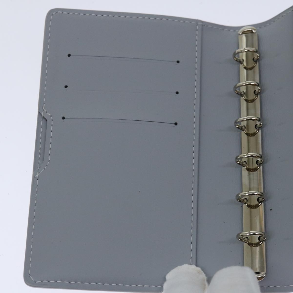 Louis Vuitton Agenda Cover Epi Leather, ORANGE, LEATHER, Wallets