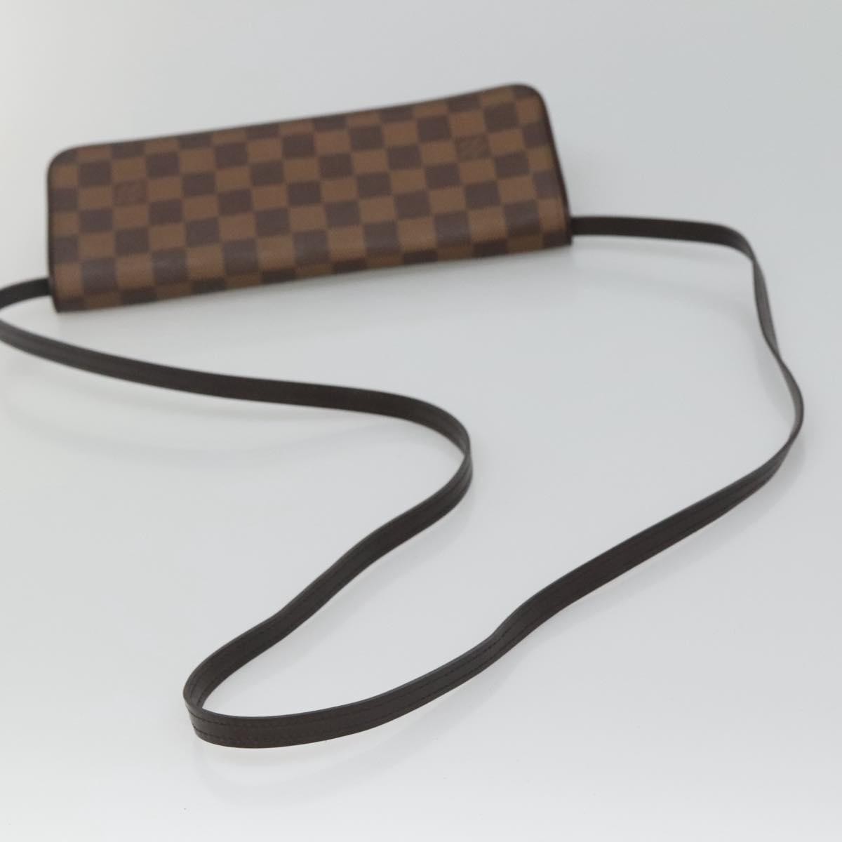 Louis Vuitton Twin Handbag Damier, BROWN, CANVAS, Handbag