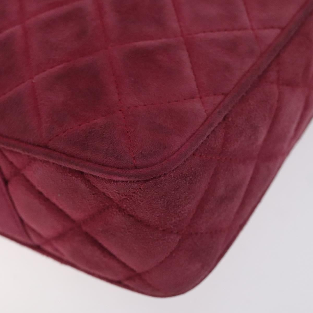 Chanel Vintage Camera bag Suede, PINK, SUEDE, Crossbody bag