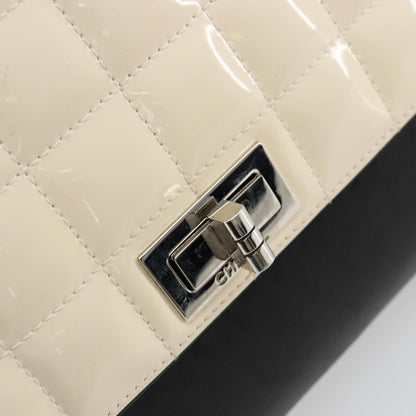 Chanel Chocolate Bar Accordion Reissue Flap Bag Quilted Lambskin, Black, Leather, Handbag