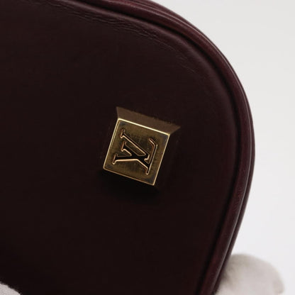 Louis Vuitton Alma Handbag Mini Lin Monogram, RED, CANVAS, Handbag