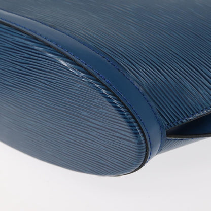 Louis Vuitton Saint Jacques Handbag Epi Leather, BLUE, LEATHER, Shoulder bag