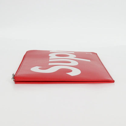 Louis Vuitton Pochette Jour Limited Edition Supreme Epi Leather, RED, LEATHER, Clutche & pouche