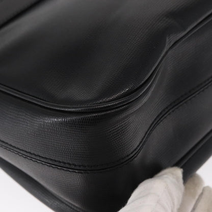 Celine Circle Logo Shoulder Bag Leather, BLACK, LEATHER, Shoulder bag