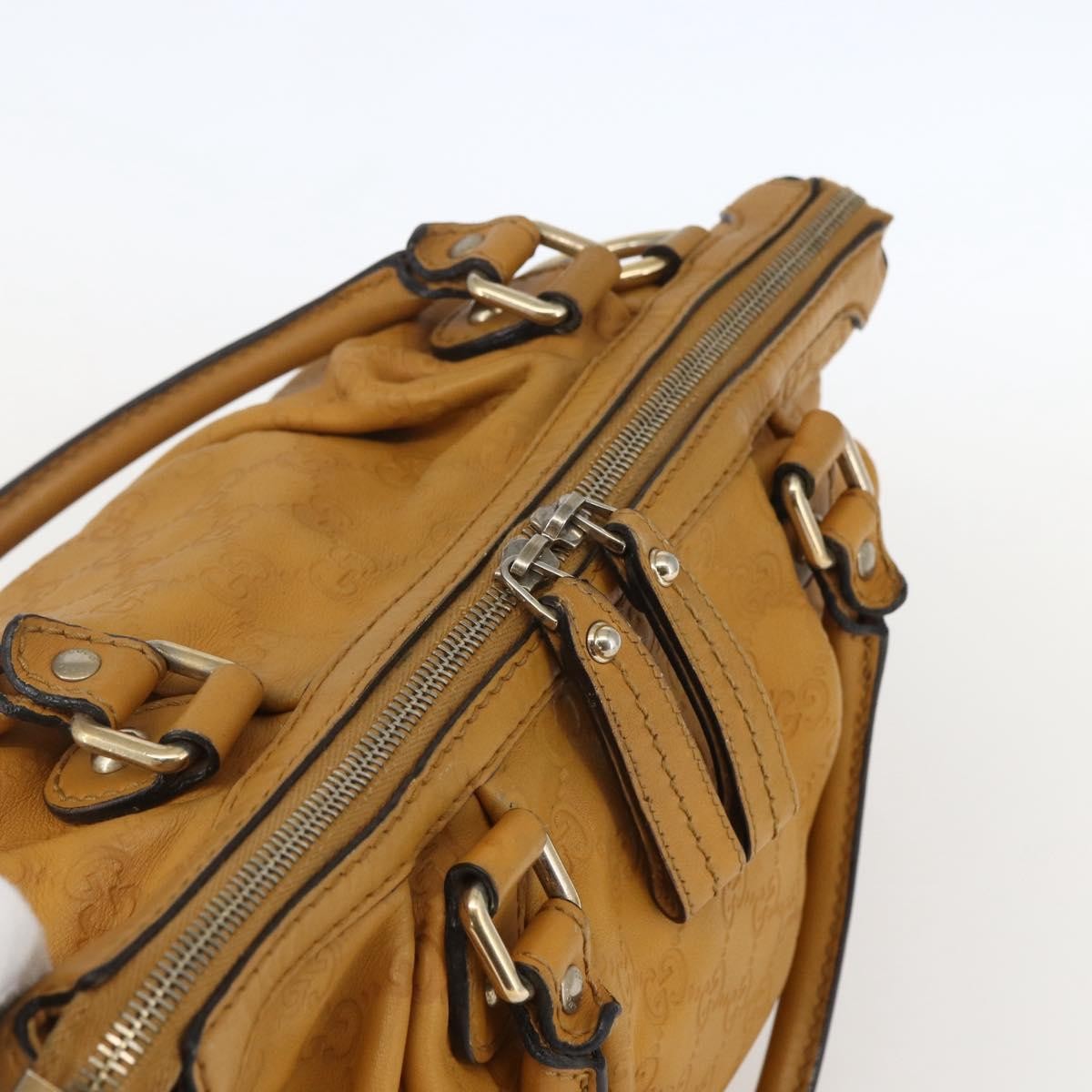 Gucci Sukey Top Handle Satchel Guccissima Leather, BROWN, LEATHER, Tote bag