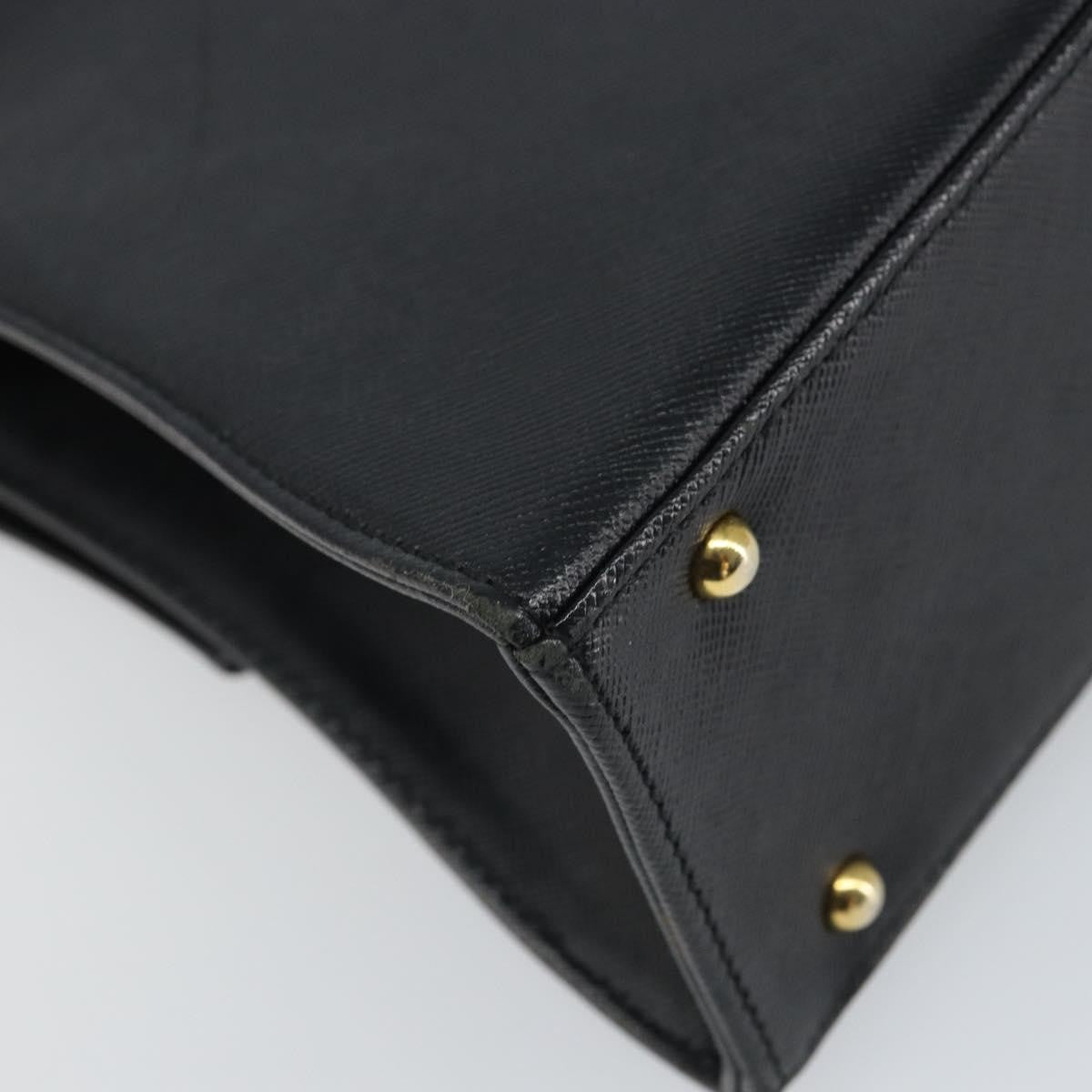 Givenchy Vintage Handbag Leather, BLACK, LEATHER, Handbag