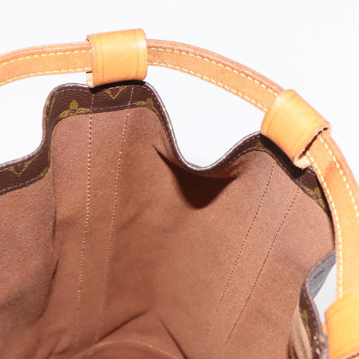 Louis Vuitton Randonnee Pochette Monogram Coated Canvas, BROWN, CANVAS, Shoulder bag