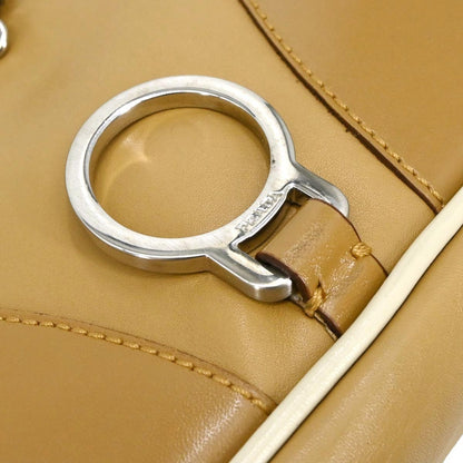 Prada Vitello Drive Handbag Leather, BROWN, LEATHER, Handbag