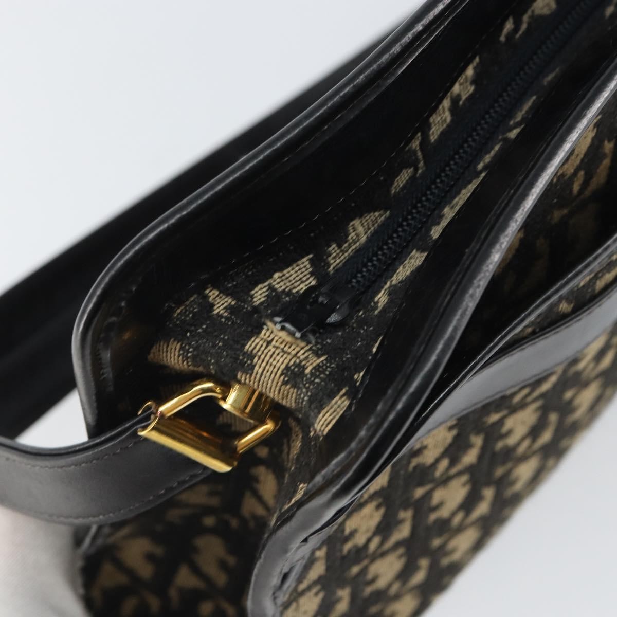 Christian Dior Trotter shoulder bag Canvas, NAVY, CANVAS, Shoulder bag