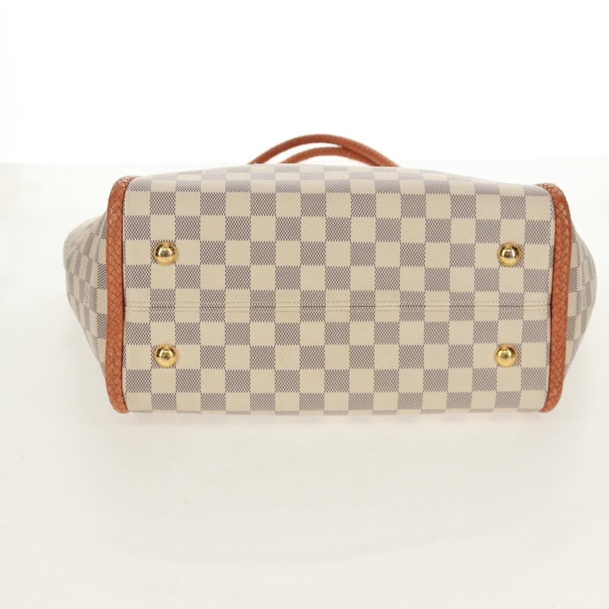 Louis Vuitton Propriano Handbag Damier, WHITE, CANVAS, Tote bag